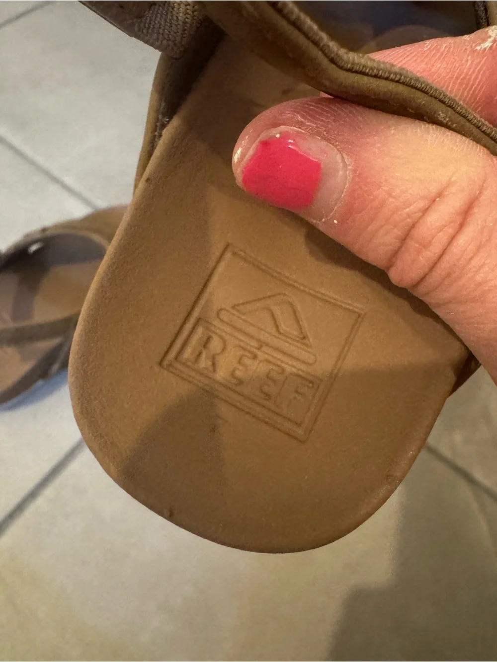 Kids Brown Flip Flop Sandals